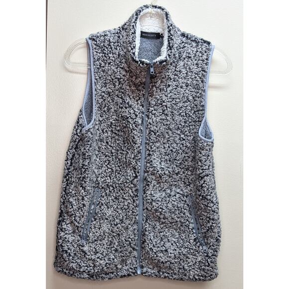 Merokeety Fuzzy Fleece Vest Size S - Picture 2 of 6